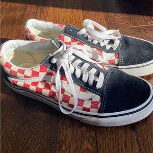 Red Checkered Old Skool Vans